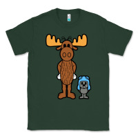 Sports Green rocky and bullwinkle Classic Tee - artisFamous