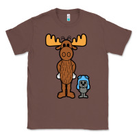 Chestnut rocky and bullwinkle Classic Tee - artisFamous