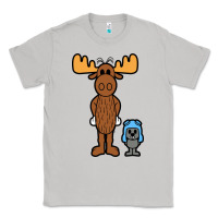 Moon Dust rocky and bullwinkle Classic Tee - artisFamous