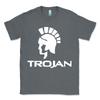 Charcoal Heather trojan condoms champion Classic Tee - artisFamous