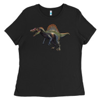 Black spinosaurus Ladies Tee - Artiststas
