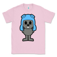 Bubblegum Pink rocky the squirrel Classic Tee - artisFamous