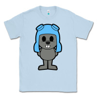 Dusty Blue rocky the squirrel Classic Tee - artisFamous
