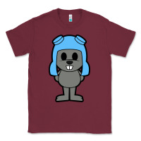Burgundy rocky the squirrel Classic Tee - artisFamous