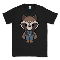 Black rocket racoon chibi Classic Tee - artisFamous
