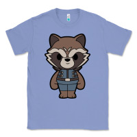 Colony Blue rocket racoon chibi Classic Tee - artisFamous
