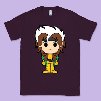 Rogue X Men Chibi Classic Tee Designed By Artisfamous