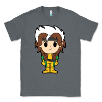 Charcoal Heather rogue x men chibi Classic Tee - artisFamous