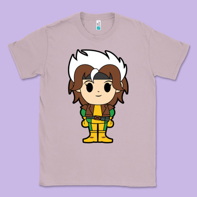 Rogue X Men Chibi Classic Tee Designed By Artisfamous