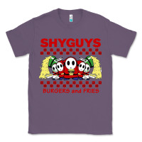 Lavender shy guys burger and fries Classic Tee - artisFamous