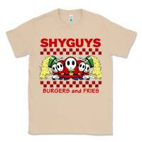Mushroom shy guys burger and fries Classic Tee - artisFamous