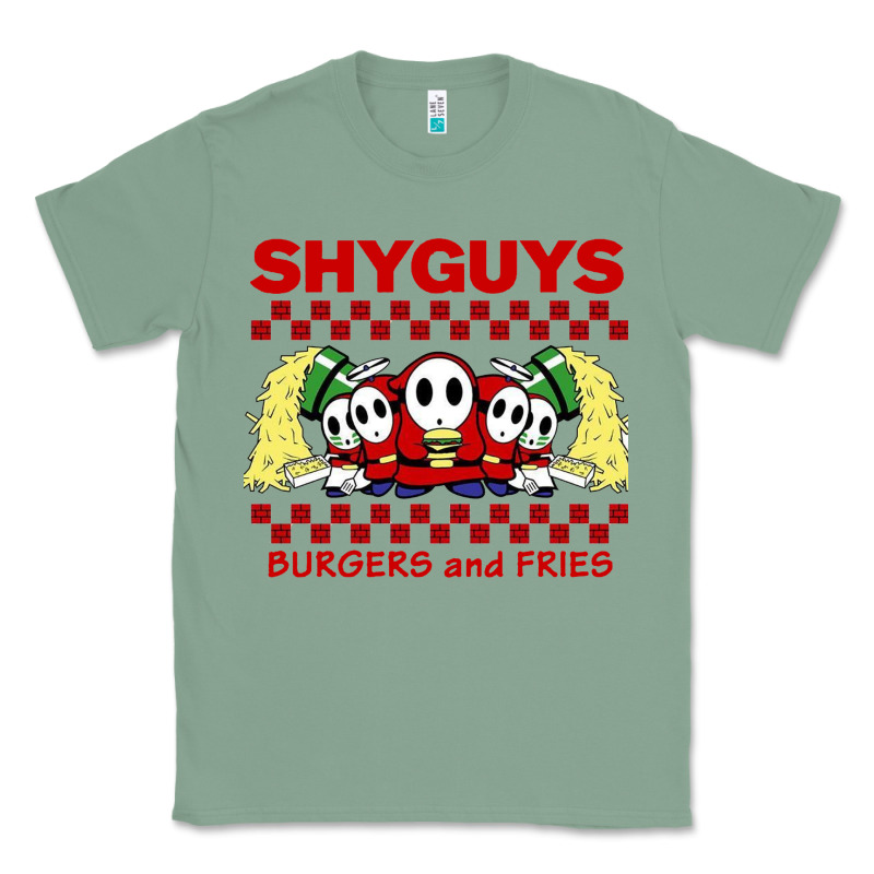 Shy Guys Burger And Fries Classic Tee by artisFamous | Teevron