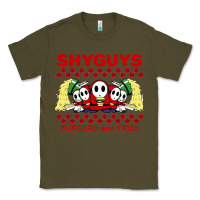 Army Green shy guys burger and fries Classic Tee - artisFamous