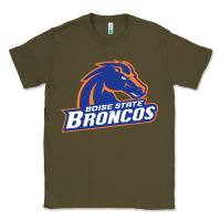 Army Green Boise Design Classic Tee - artisFamous