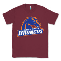 Burgundy Boise Design Classic Tee - artisFamous