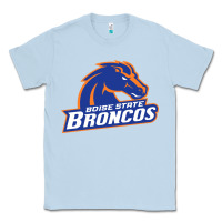 Dusty Blue Boise Design Classic Tee - artisFamous