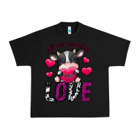 Black All We Need İs Moo Love Urban Heavy Tee - SublimationCraftShop