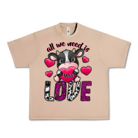 Burro All We Need İs Moo Love Urban Heavy Tee - SublimationCraftShop