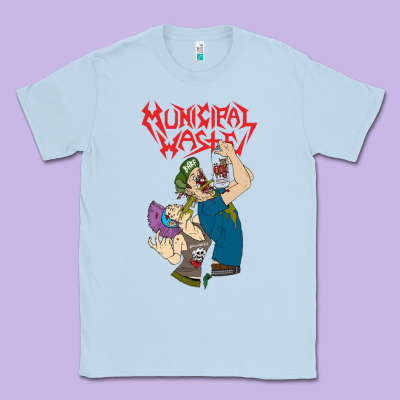 Municipal Waste New Classic Tee Designed By Artisfamous