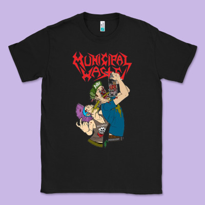 Municipal Waste New Classic Tee Designed By Artisfamous