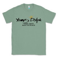 Sage Rest in Peace Young Dolph Classic Tee - artisFamous