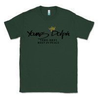 Sports Green Rest in Peace Young Dolph Classic Tee - artisFamous