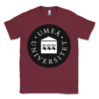 Burgundy umeå university Classic Tee - artisFamous