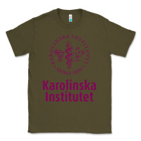 Army Green karolinska institute Classic Tee - artisFamous