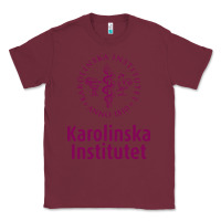 Burgundy karolinska institute Classic Tee - artisFamous
