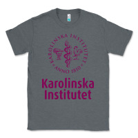 Charcoal Heather karolinska institute Classic Tee - artisFamous