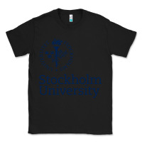 Black stockholm university Classic Tee - artisFamous
