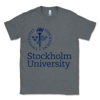 Charcoal Heather stockholm university Classic Tee - artisFamous