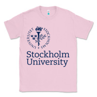 Bubblegum Pink stockholm university Classic Tee - artisFamous