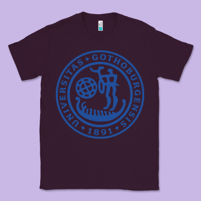 University Of Gothenburg Classic Tee Designed By Artisfamous