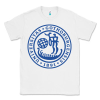 White university of gothenburg Classic Tee - artisFamous
