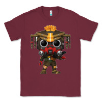 Burgundy Funko Pop Classic Tee - artisFamous
