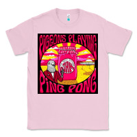 Bubblegum Pink Best Pigeons Playing Ping Pong Music Classic Tee - artisFamous