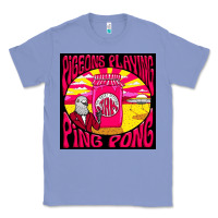 Colony Blue Best Pigeons Playing Ping Pong Music Classic Tee - artisFamous