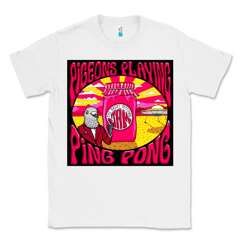 Best Pigeons Playing Ping Pong Music Classic Tee by artisFamous | Teevron