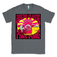 Charcoal Heather Best Pigeons Playing Ping Pong Music Classic Tee - artisFamous