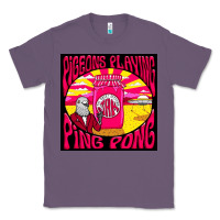 Lavender Best Pigeons Playing Ping Pong Music Classic Tee - artisFamous