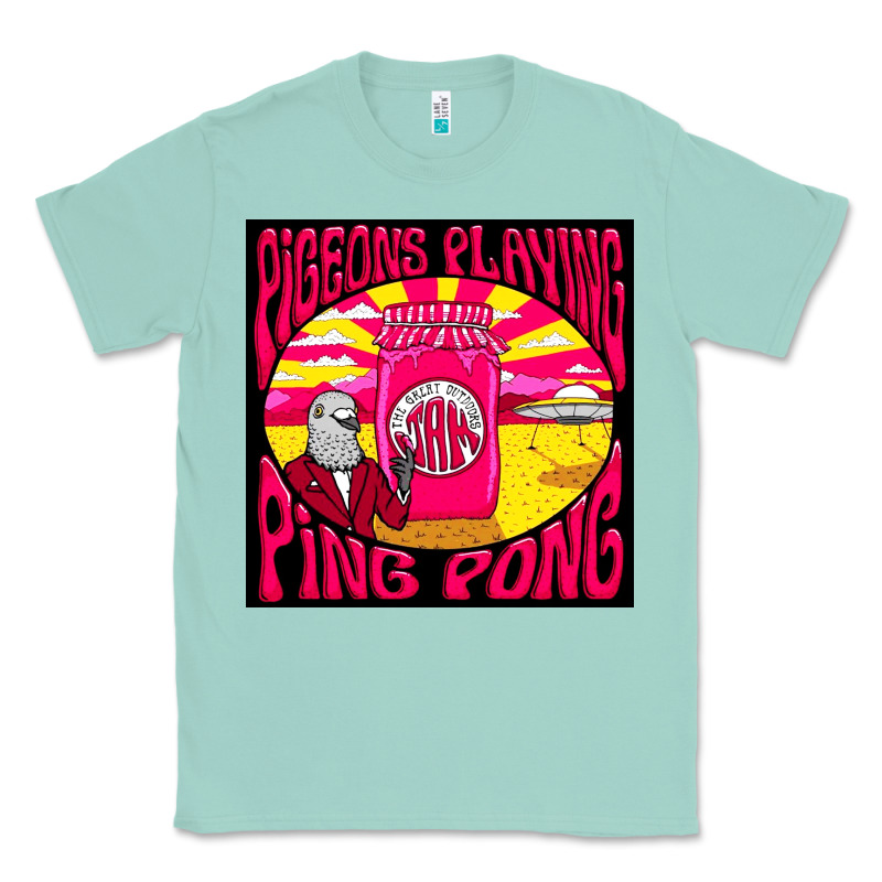 Best Pigeons Playing Ping Pong Music Classic Tee by artisFamous | Teevron