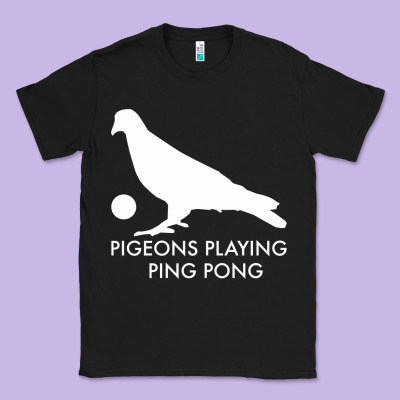 Best Pigeons Playing Ping Pong Music Classic Tee Designed By Artisfamous
