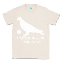 Natural Best Pigeons Playing Ping Pong Music Classic Tee - artisFamous