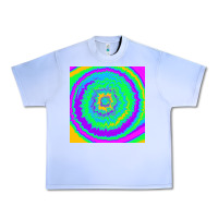 Grape Ice tye die pattern Urban Heavy Tee - RanaPortraitStore