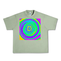 Oil Green tye die pattern Urban Heavy Tee - RanaPortraitStore