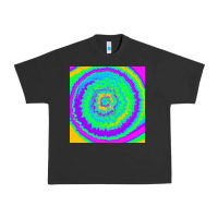 Pigment Black tye die pattern Urban Heavy Tee - RanaPortraitStore