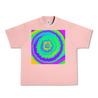 Salmon tye die pattern Urban Heavy Tee - RanaPortraitStore