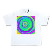 White tye die pattern Urban Heavy Tee - RanaPortraitStore