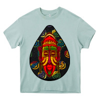Arona african masks teardrop  6 Heavy Core Tee - BundleAndBundleShop
